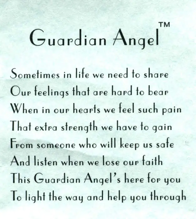 Guardian angel Poems