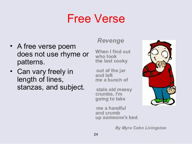Free Verse Poems - PowerPoint PPT Presentation