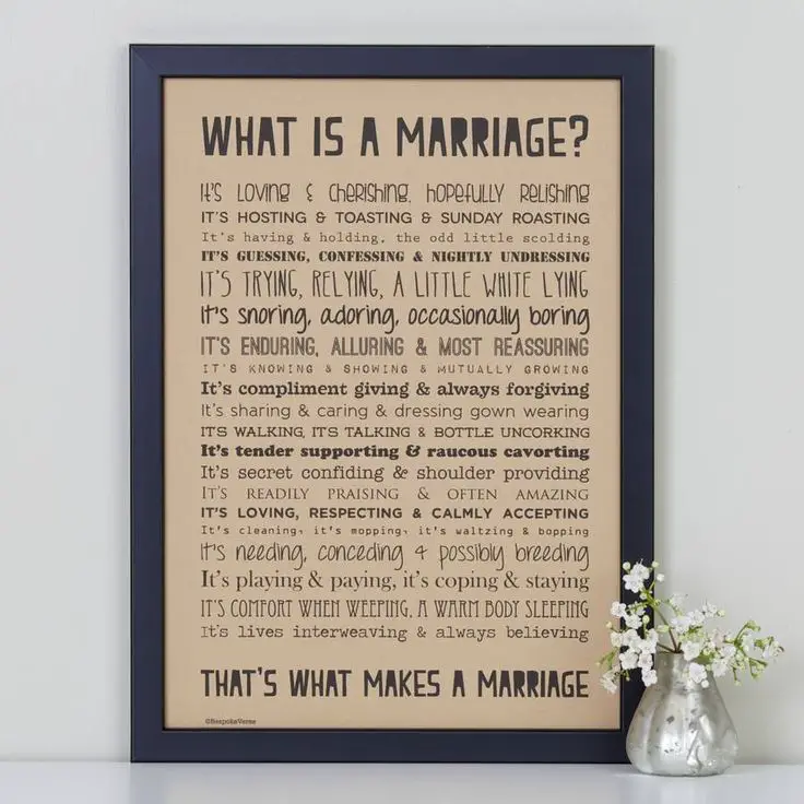 Marriage Poems