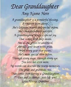 Happy birthday granddaughter Poems Happy birthday granddaughter Poems