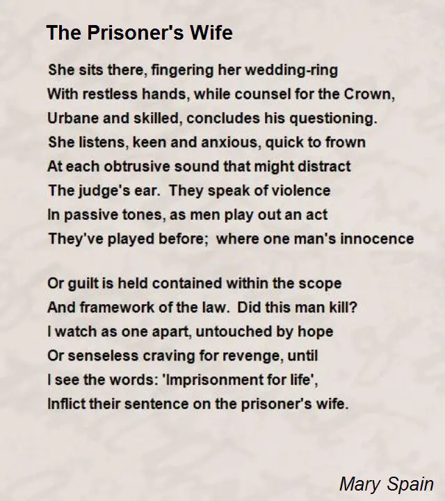 Prison love Poems