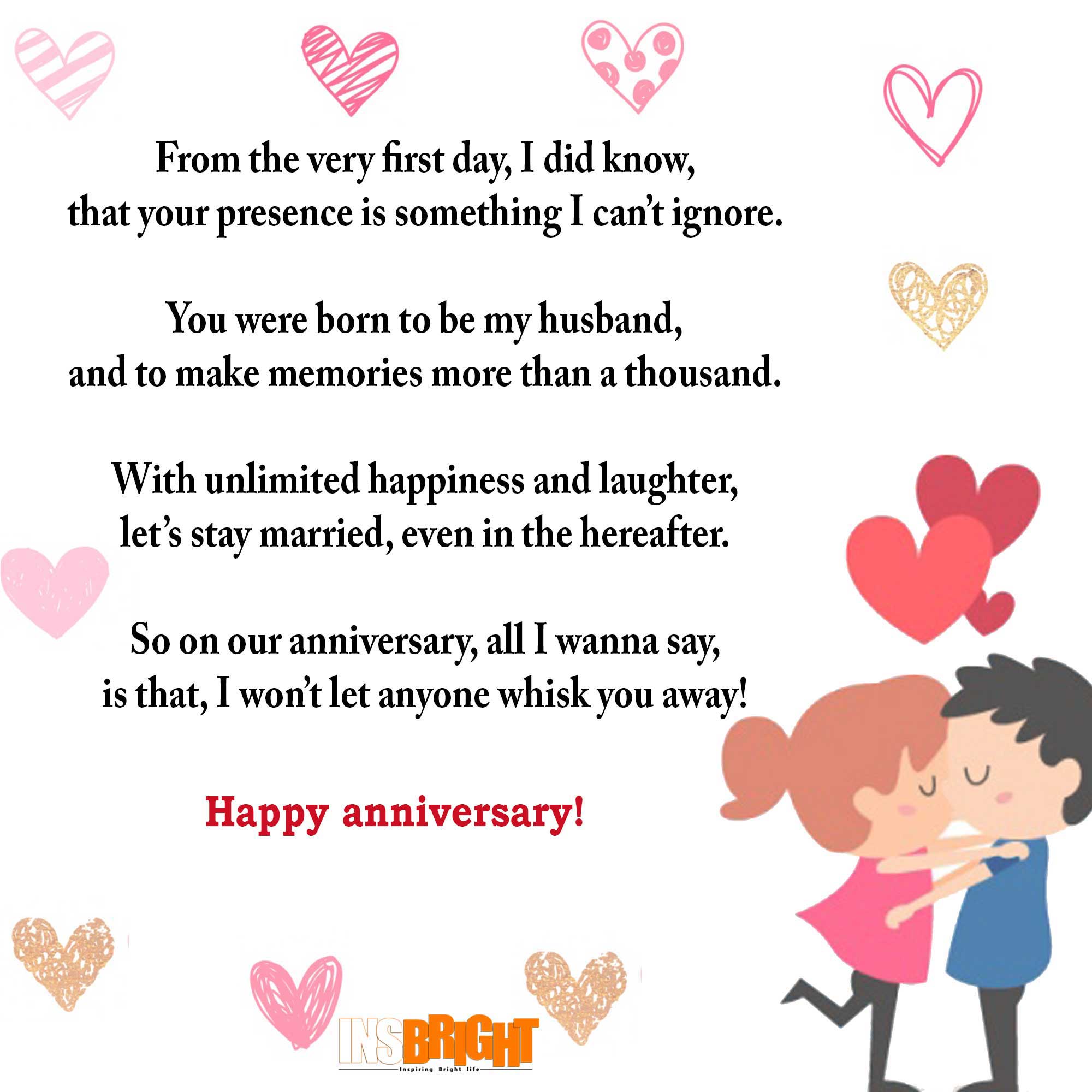 Happy anniversary Poems