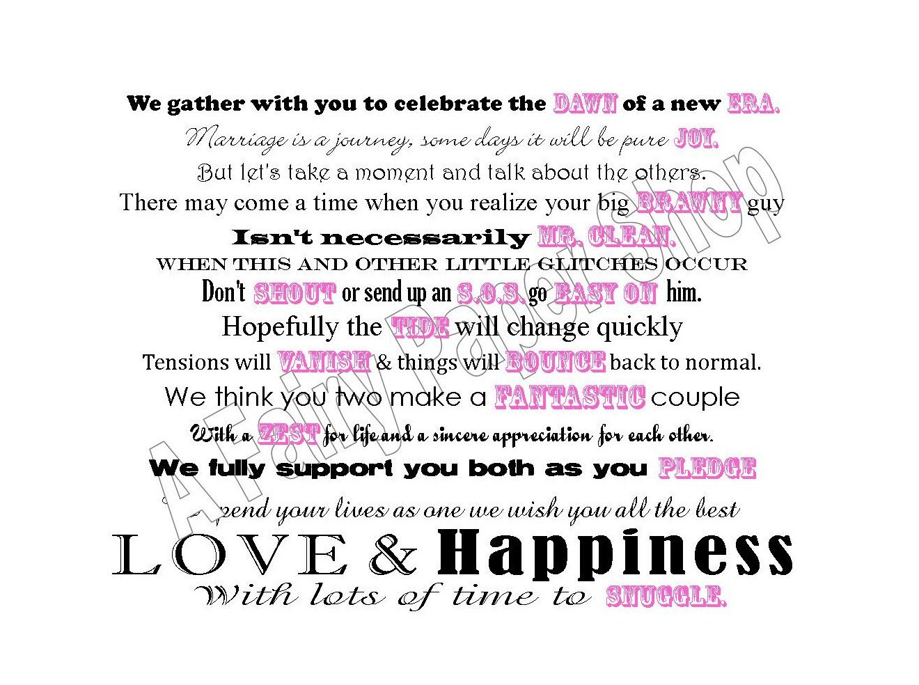 Wedding Shower Poems Cleaning Products Basket For Bridal Shower By