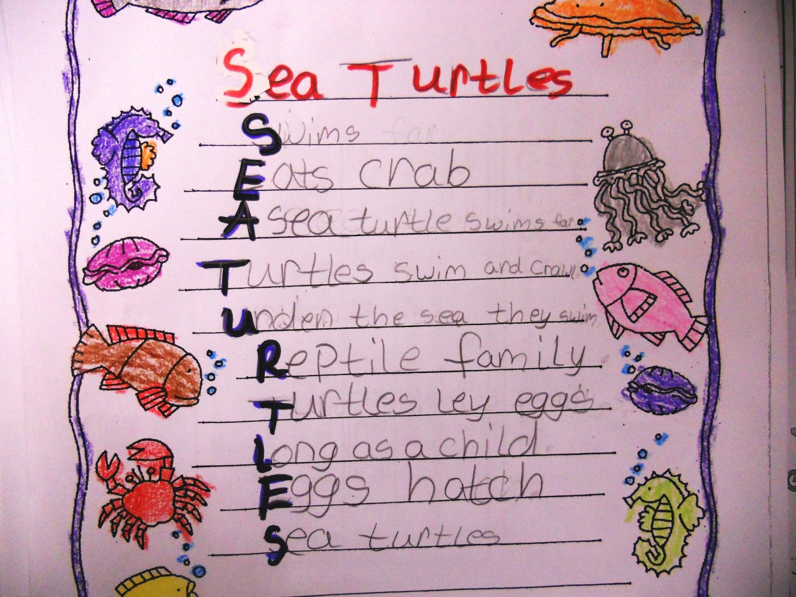 Examples of acrostic Poems
