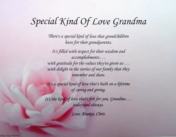 Grandma and granddaughter Poems