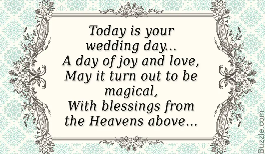 Wedding Congratulations Poems