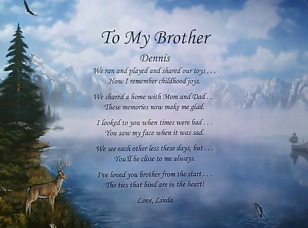 Missing my brother Poems