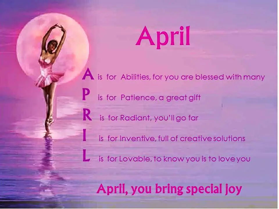 April Poems