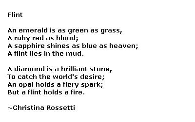 Simile and metaphor Poems