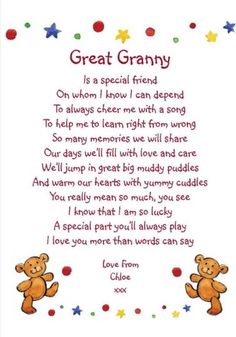 Great grandchildren Poems Poems