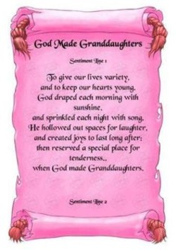 Happy birthday granddaughter Poems