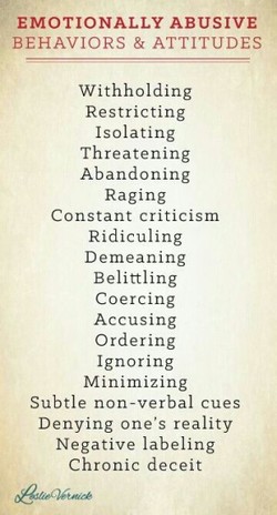 Emotional abuse Poems