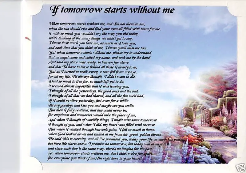 Humorous funeral Poems