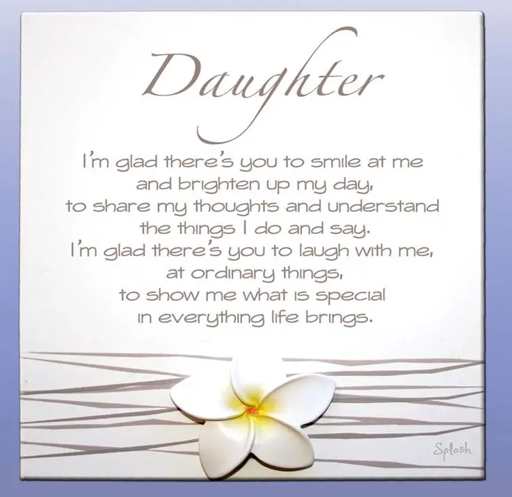 Mother To Daughter Poems