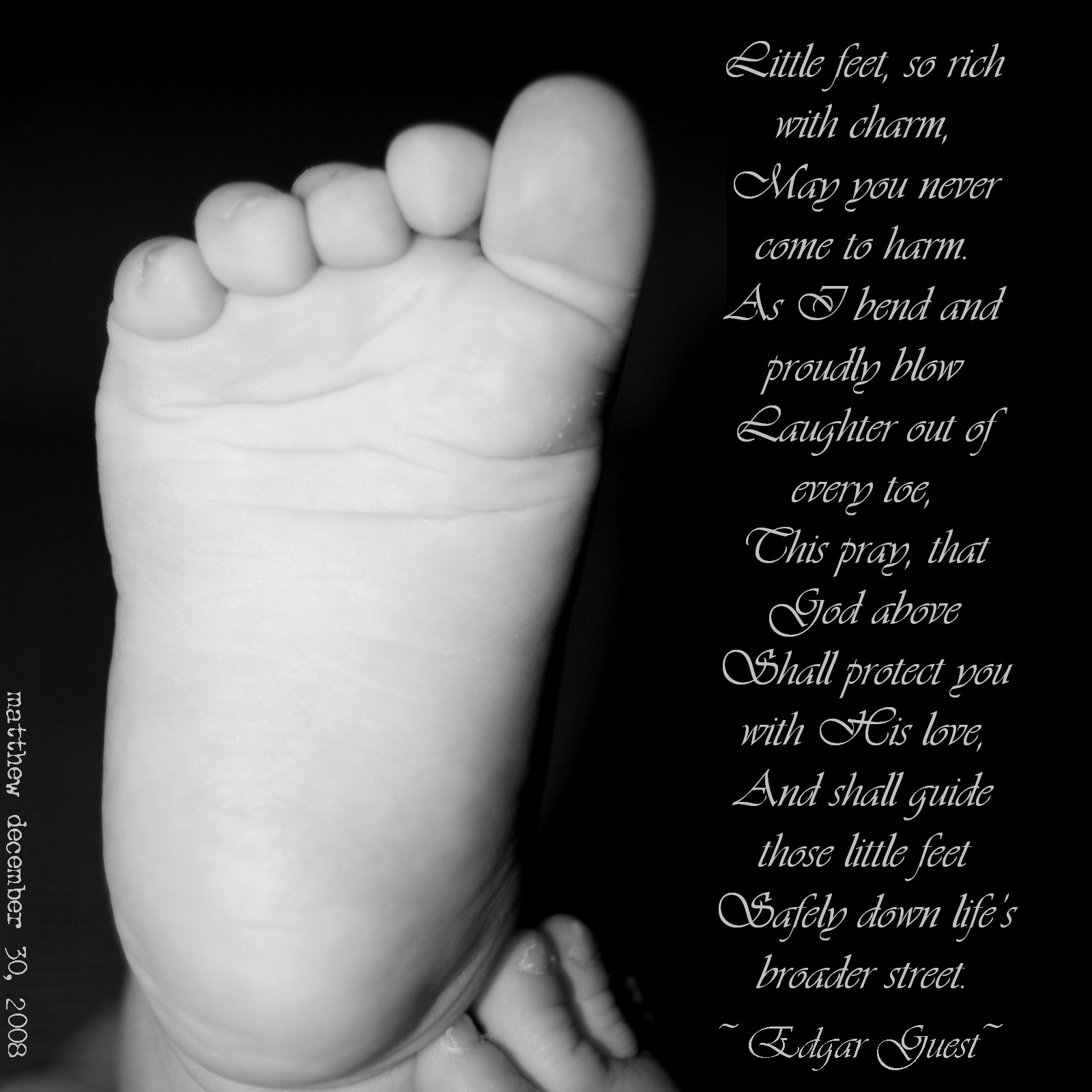 Baby feet Poems