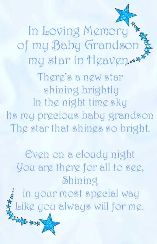 Baby grandson Poems
