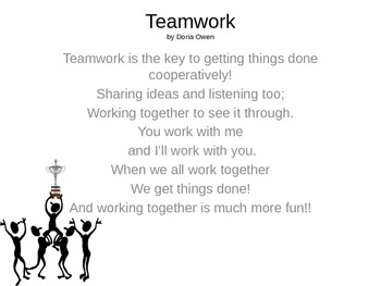 teamwork poems under fontanacountryinn com teamwork poems