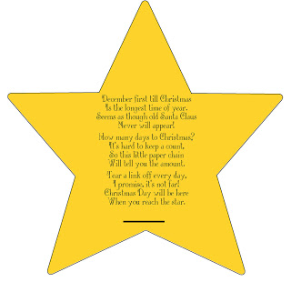 Christmas Star Poem Printable