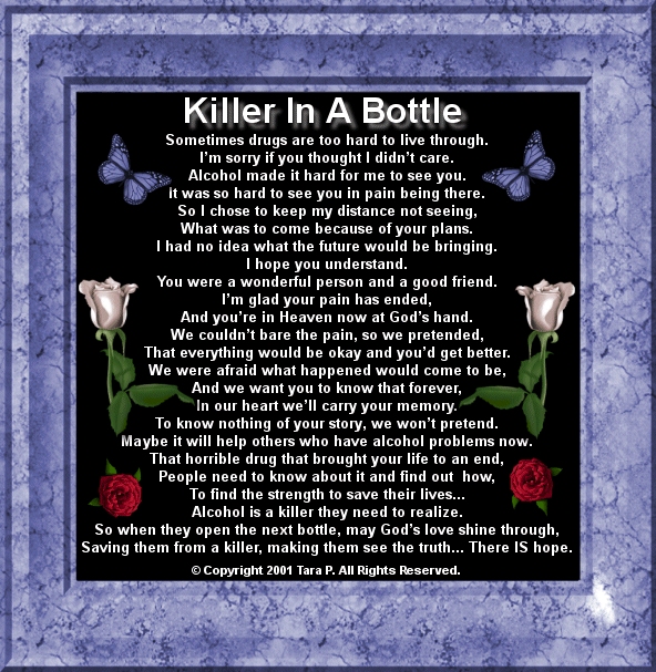 58 alcoholism poetry