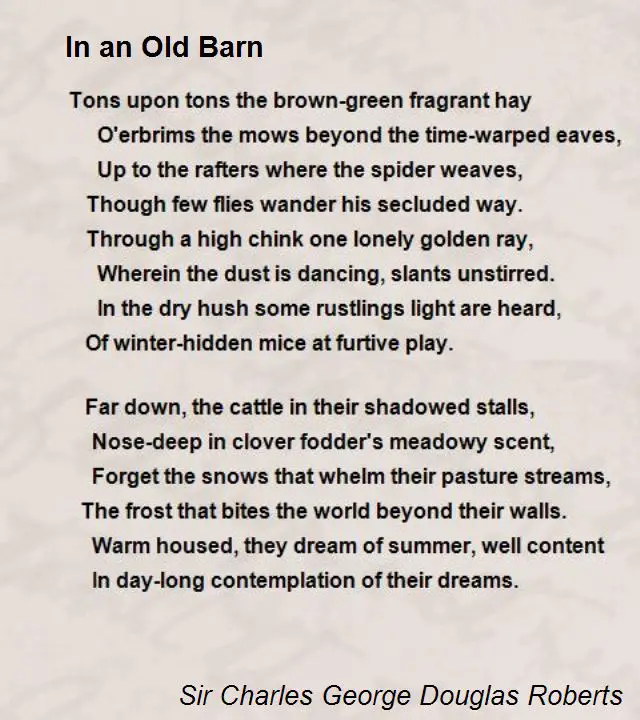 Barn Poems