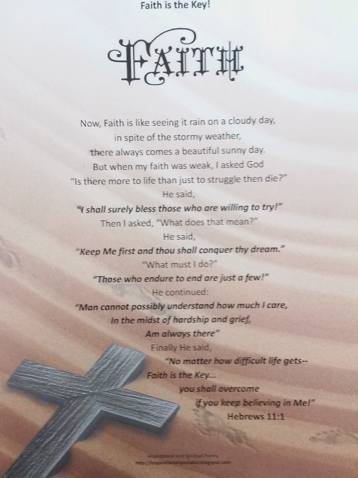 Faith Poems