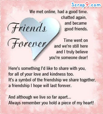 Forever friendship Poems Forever friendship Poems