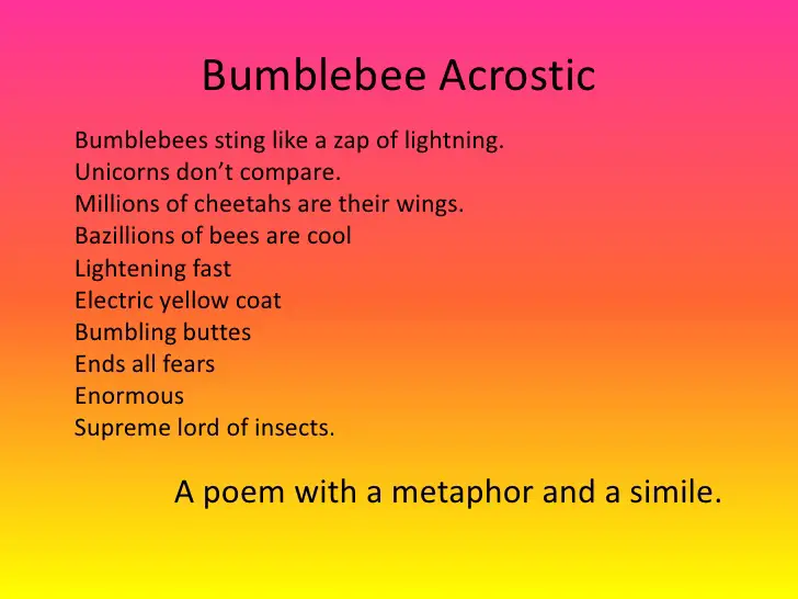 Bee Poems