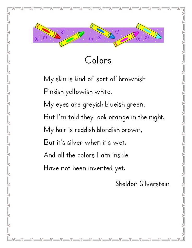 Easy kids Poems Easy kids Poems