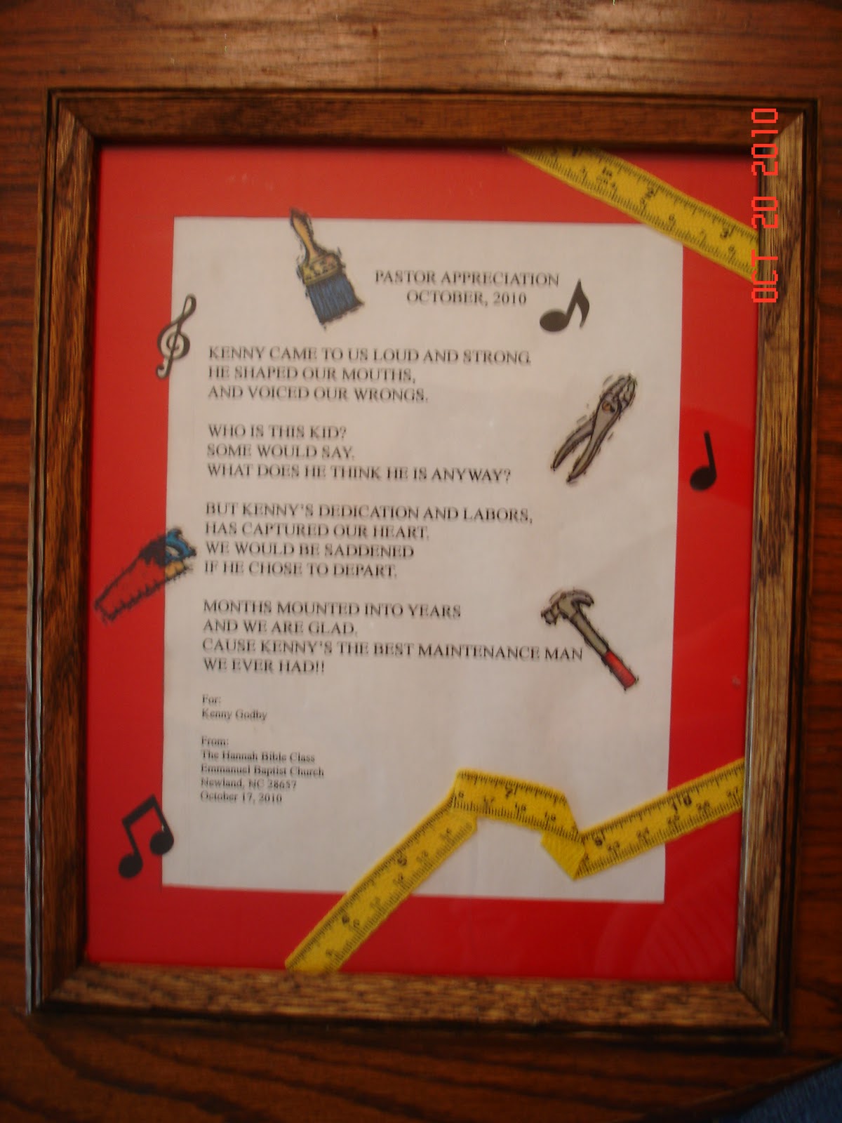 Pastor Appreciation Poems
