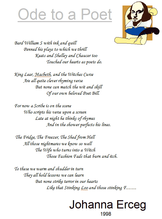 Ode Poems