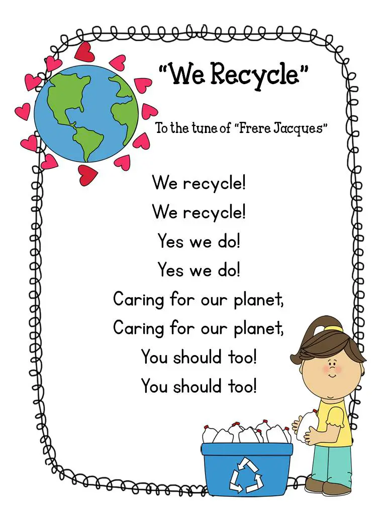 speech on recycling for grade 3