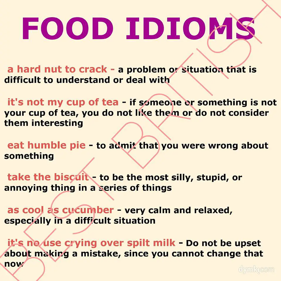 common idioms and phrases