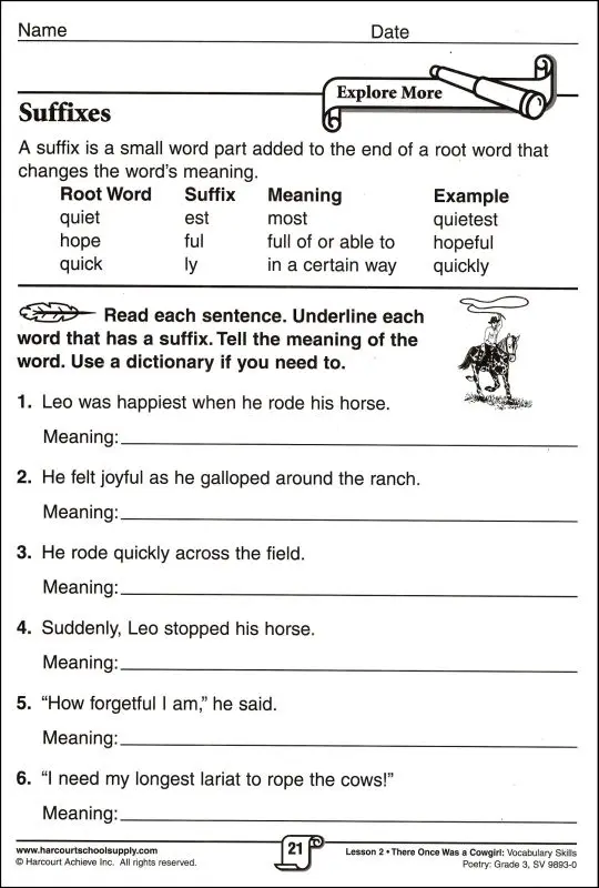Grade 3 Poems