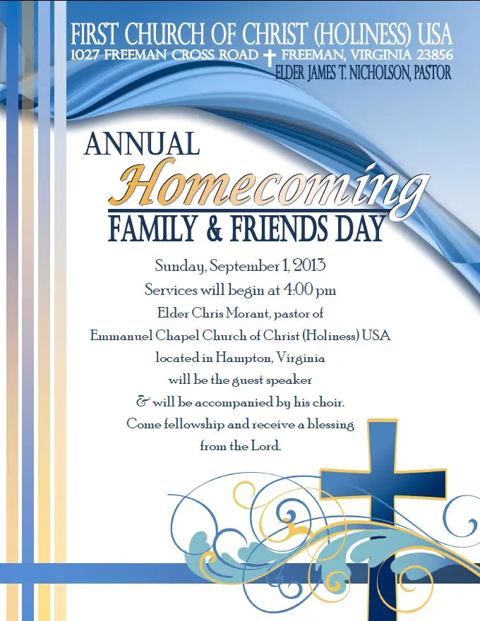 Church Homecoming Theme Ideas Misse Rsd7 Org