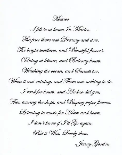 Mexico Poems