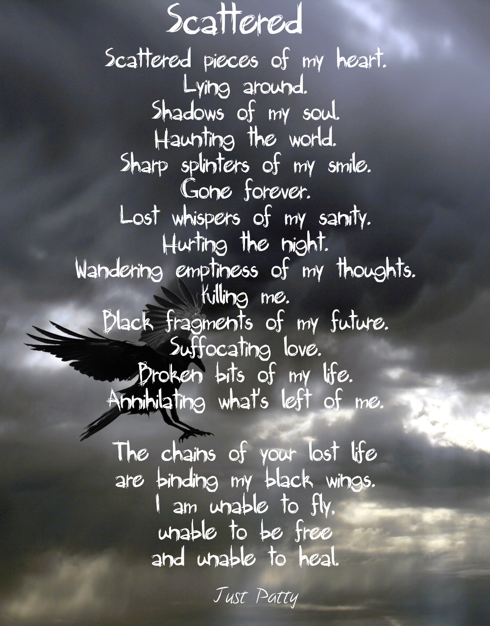 Scattering ashes Poems