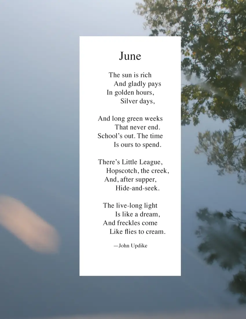 June Poems