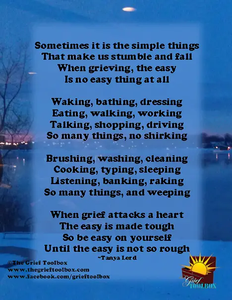 Grieving Friend Poems