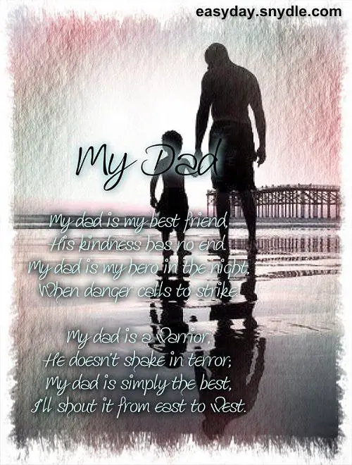 deceased father poems