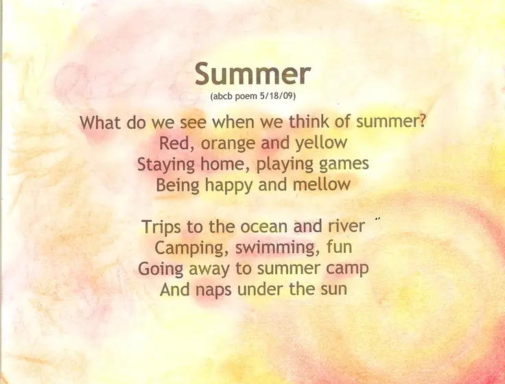 Summer Poems