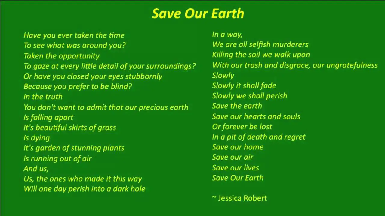 Environmental Poems