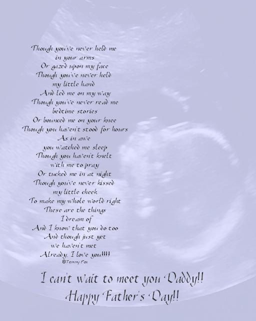 father's day from unborn baby