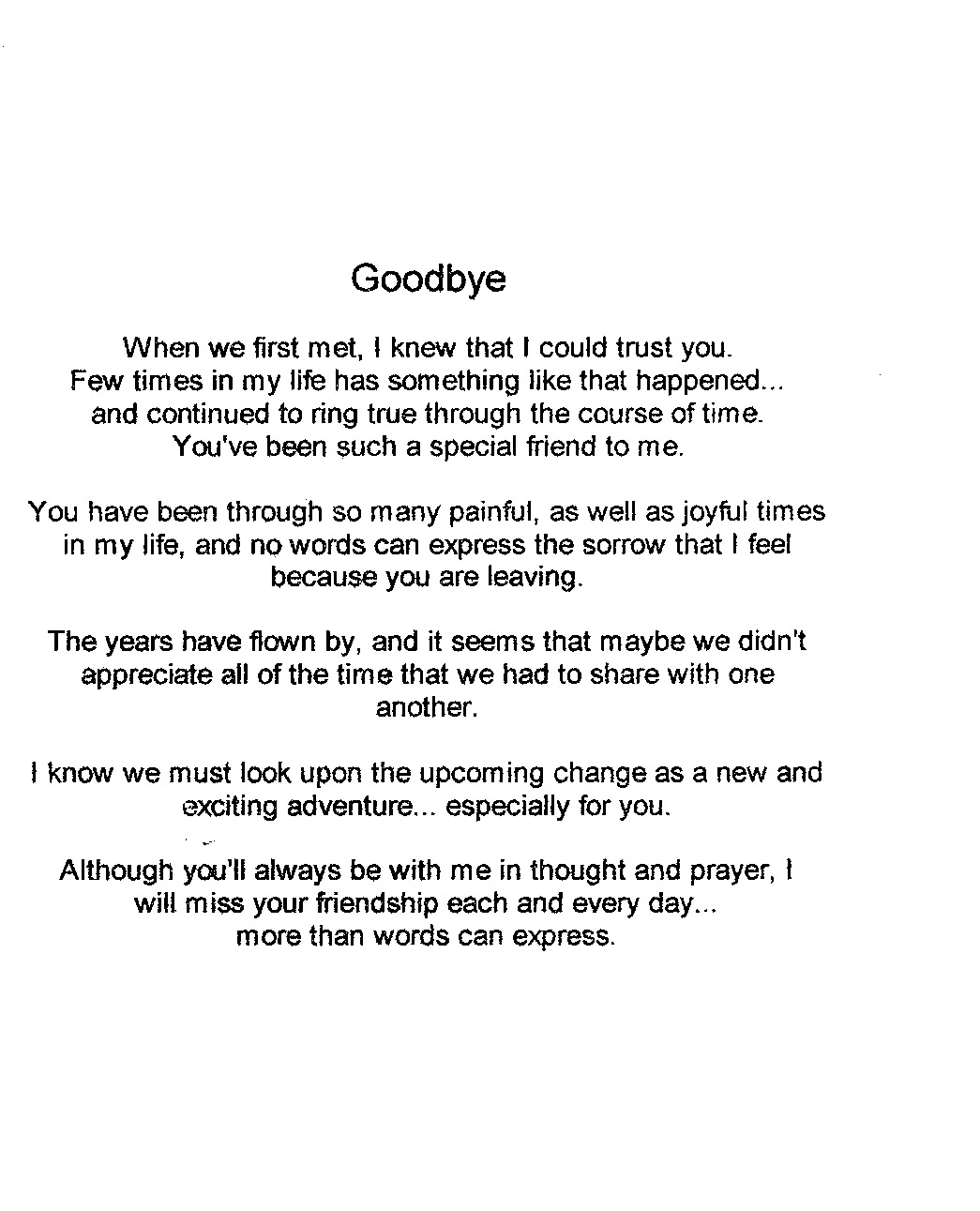 goodbye funny