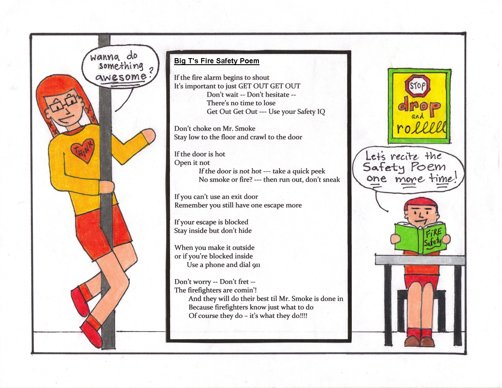 Fire safety Poems