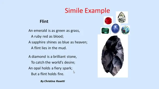 Simile and metaphor Poems