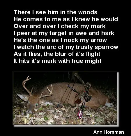 Deer hunting Poems
