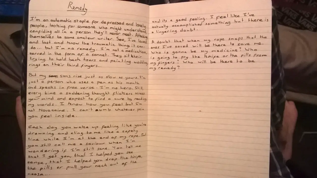 How to write a spoken word picture