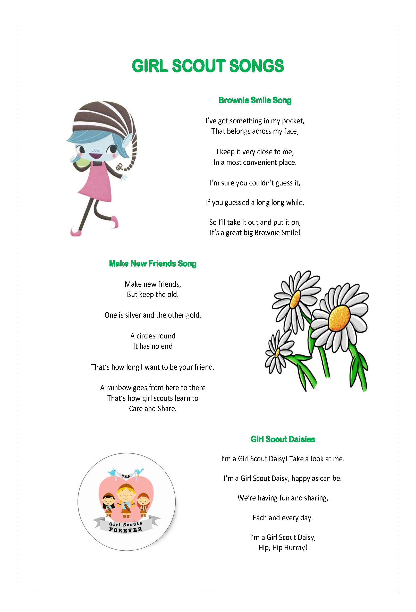 Girl scout Poems