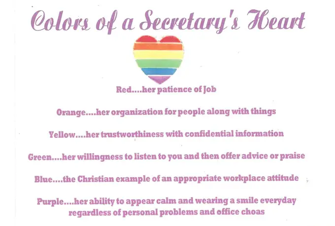 Secretary Poems Secretary Poems
