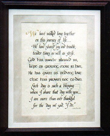 Wedding Anniversary Poems